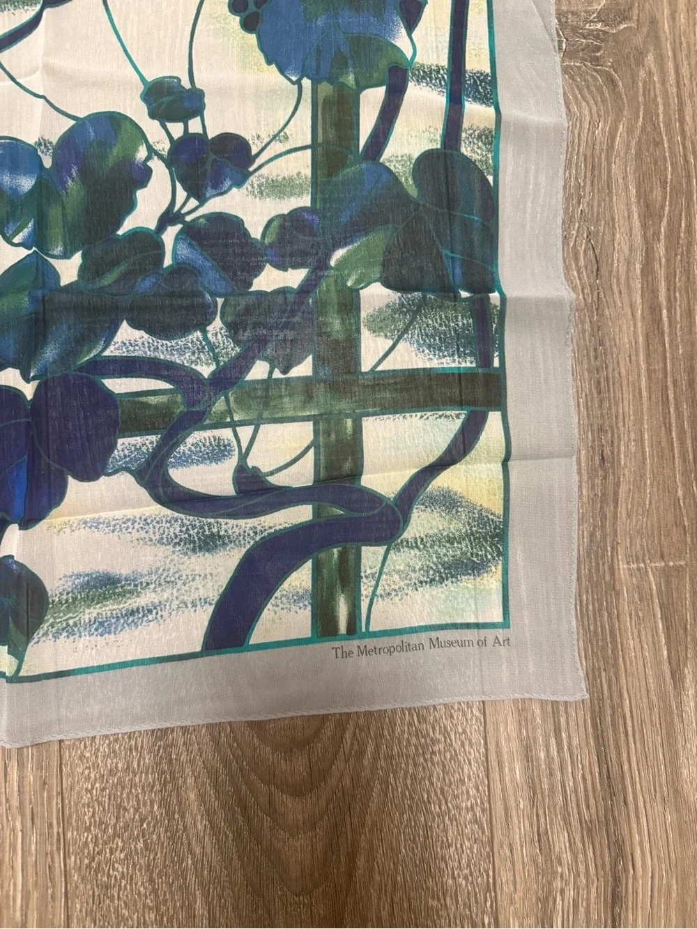 Metropolitan Museum of Art Louis C. Tiffany Silk 64x18
